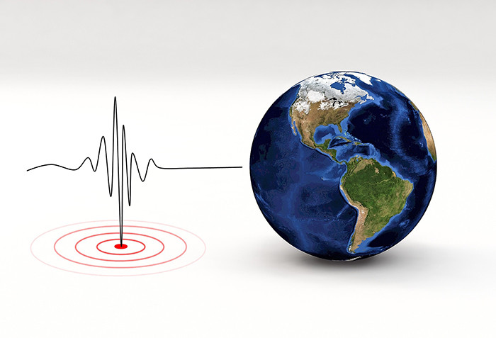 earthquake images with information